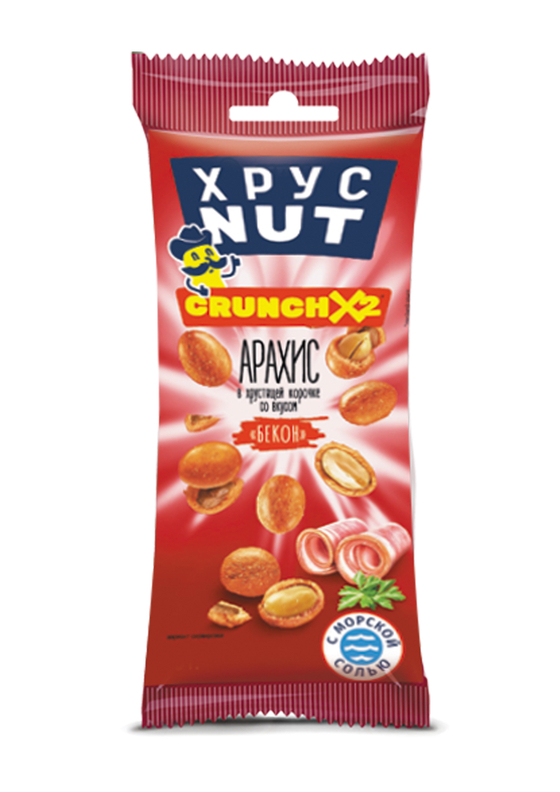 Арахис в корочке "Бекон" ХрустNUT 50г (30шт)
