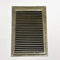 Решетка вентиляционная металлическая 160х240 бронзовая