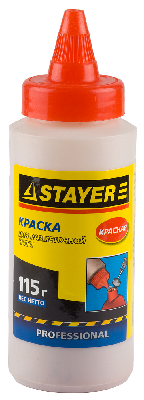 2-06401-2 Краска для малярных шнуров, 115г, красная