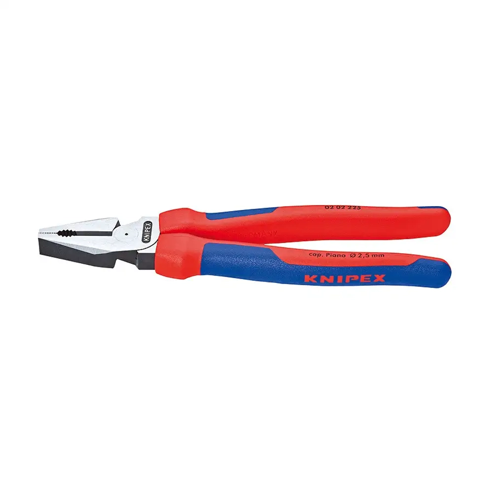 Плоскогубцы комбинированные особой мощности черненые 225 мм Knipex 02 02 225 SB