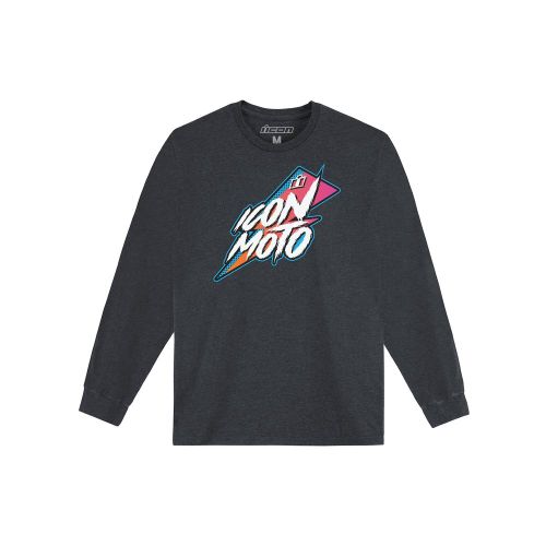 Купить Мотофутболка Футболка Icon Rad Dawn LS Tee / Серый