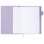 Ежедневник недатированный Brauberg Glam, В6, 160л, кожзам, сиреневый