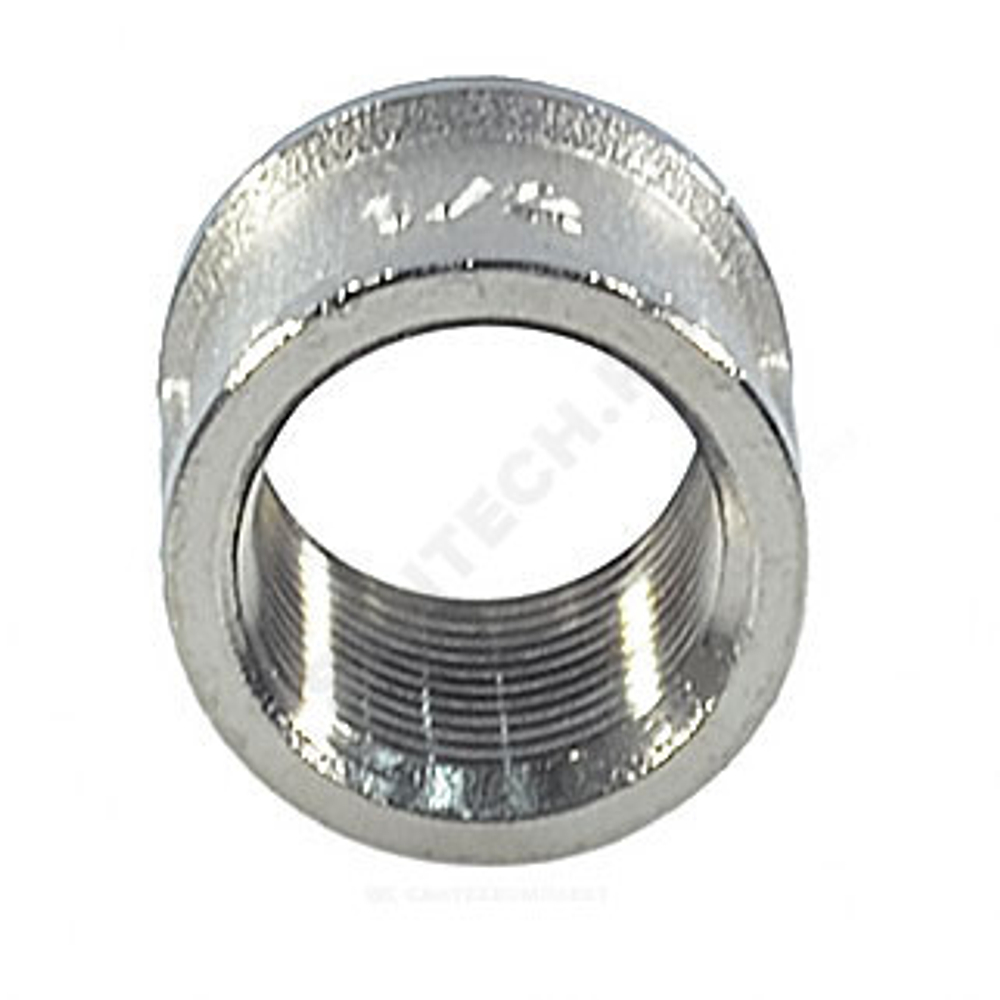 Муфта латунь никель Ду 32 (1 1/4") ВР/ВР SantechSystems