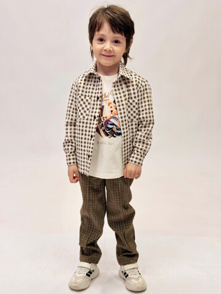 Сорочка для мальчика 3-8 лет