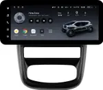 Магнитола для Nissan Terrano 2014-2022 (штатная КЗВ) - Teyes LUX ONE ROUND монитор 12.3" 2K QLED на Android 10, Быстрая, CarPlay, 4G SIM-слот