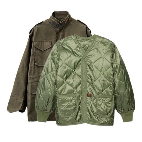 Куртка Alpha Industries M-65 и лайнер ALS/92 Sage Green (Зеленый)