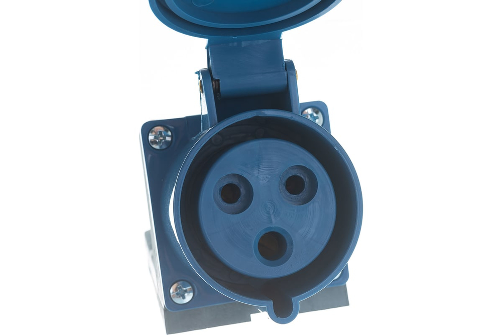 Розетка наружной установки IEK 32А 2P+Е 220В IP44 123 ИЭК PSR11-032-3