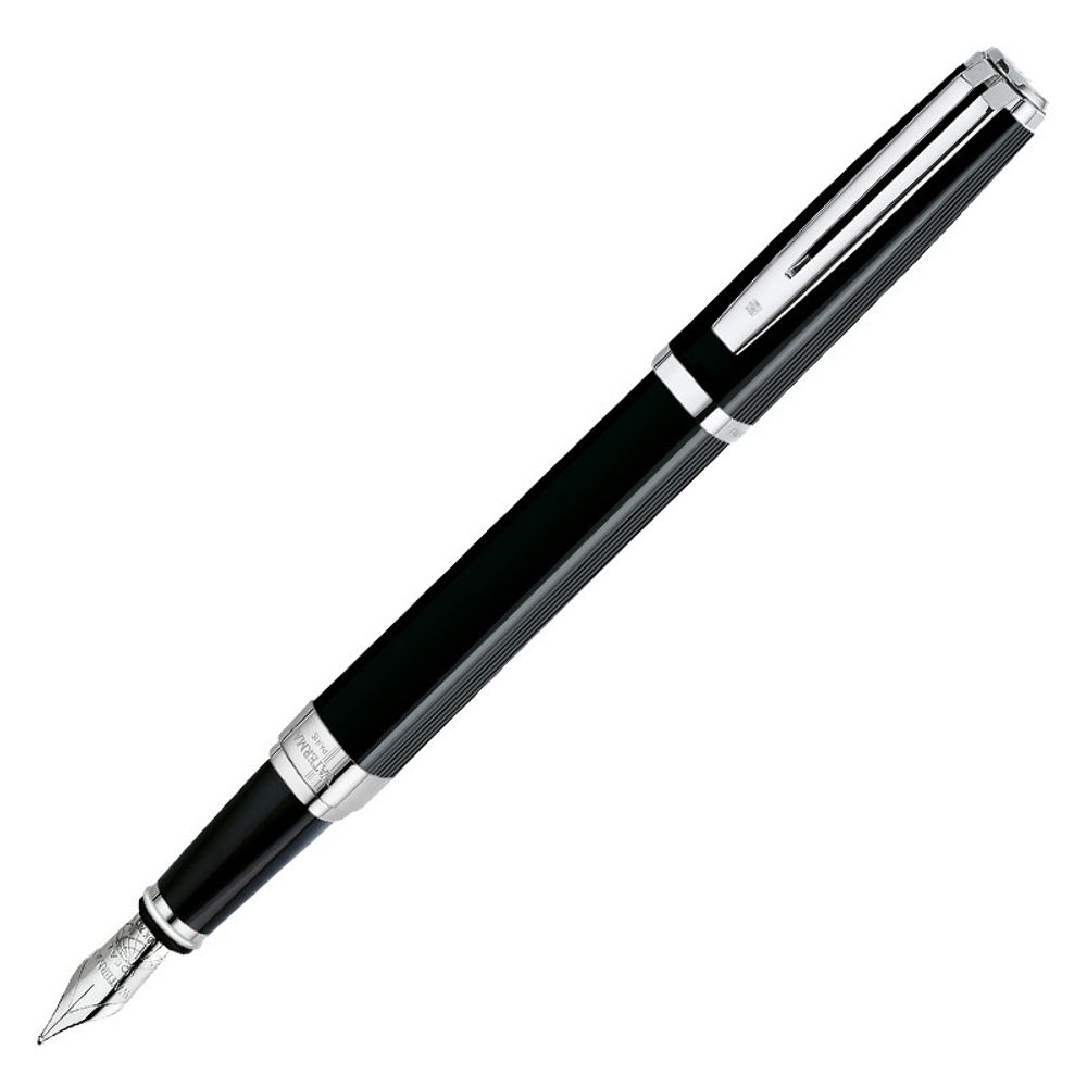 Waterman Exception Night&Day Black ST перо золото 18Ct F (S0636830)