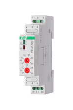 Реле контроля тока PR-617-02 230В 16А 1Z IP20 (диапазон контроля 4-30А) с задержкой отключения, сквозной канал