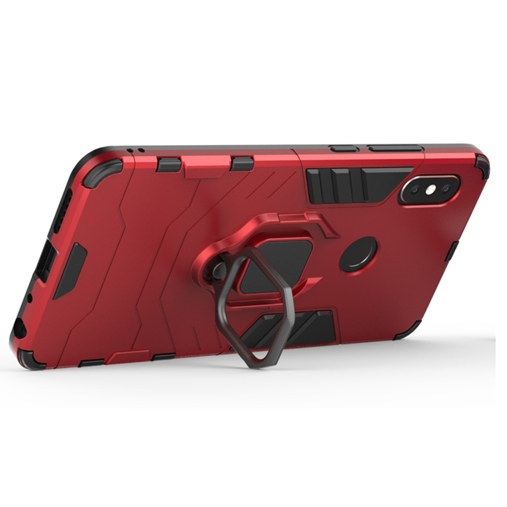 Противоударный чехол с кольцом Panther Case для Xiaomi Redmi Note 5 / Redmi Note 5 Pro