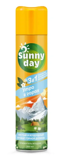 Освежитель воздуха " PALITRA", "Sunny Day", "Мелодия" в ассортименте 300мл
