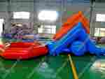 Надувная водная горка «Пляжный драйв», 8,5*3*3 м, герметичная