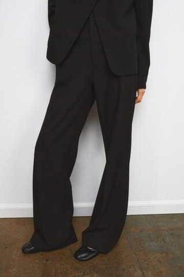 ZARA БРЮКИ WIDE LEG С ВЫСОКОЙ ПОСАДКОЙ — ZW COLLECTION, ЧЕРНЫЙ