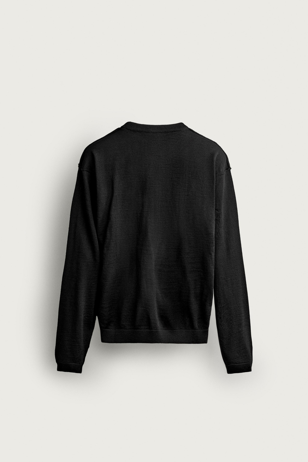 СВИТЕР REGULAR FIT СО ШВАМИ — ZARA
