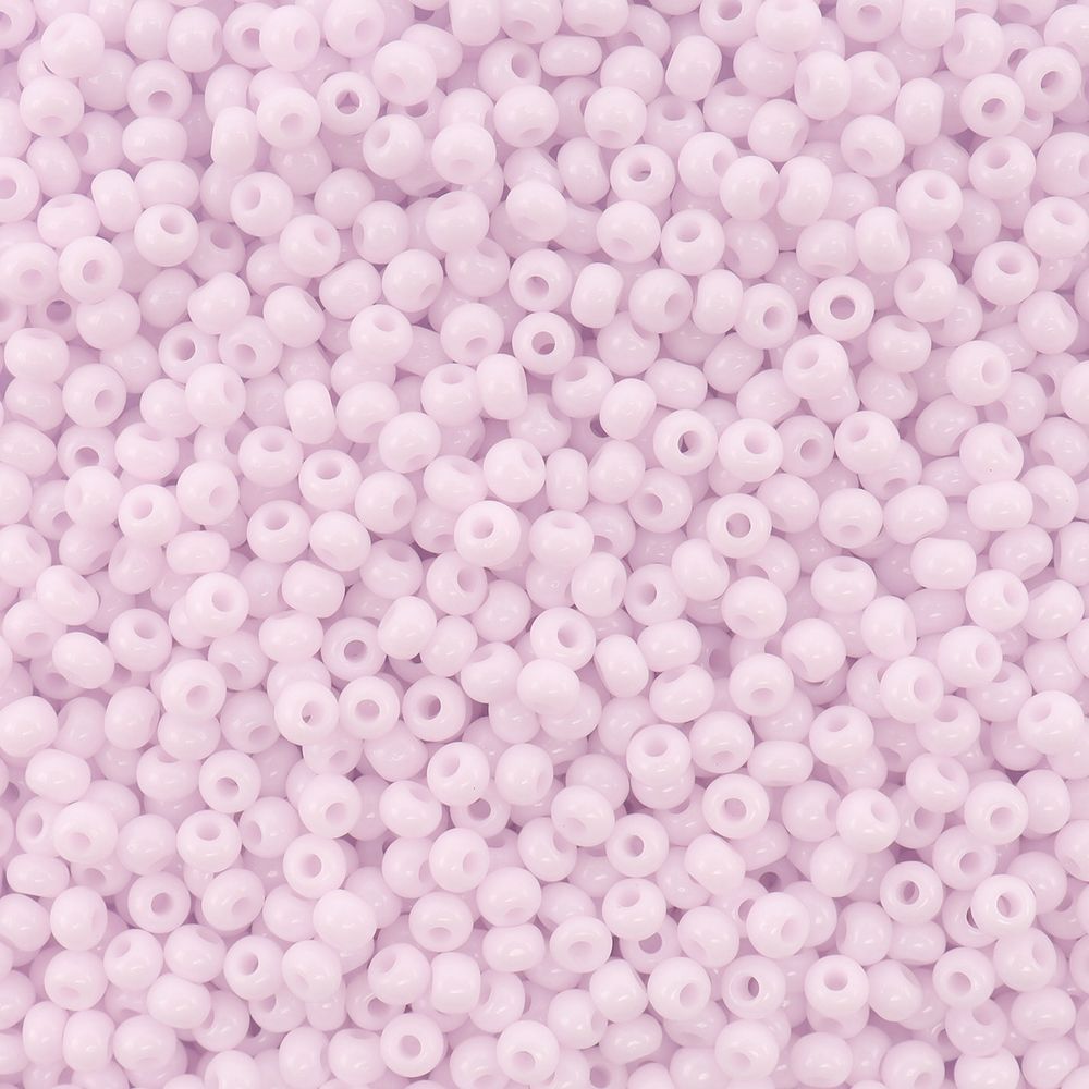 Бисер Preciosa непрозрачный solgel, круг.отв., 100 г (5х20 г)