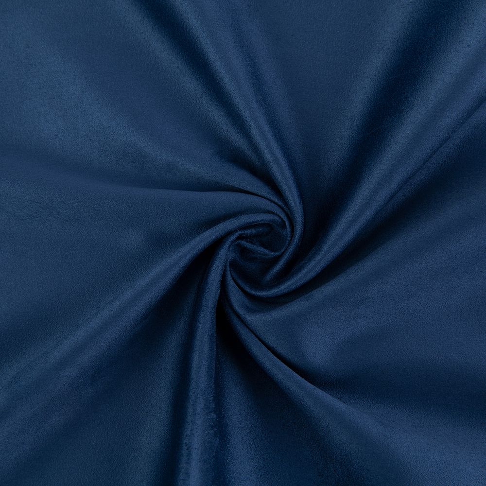 Замша искусственная отрез 35х50 см, 175±5 г/м², 19-4027 navy (т.синий), Peppy Woven Suede