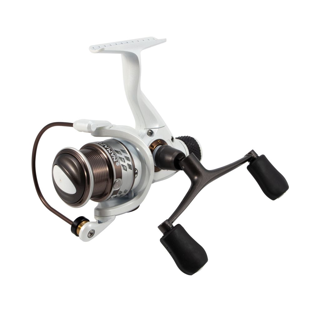 Катушка безынерционная Namazu White Fish WF2000, 4+1 подш., метал. шпуля + запасная графит. шпуля/20