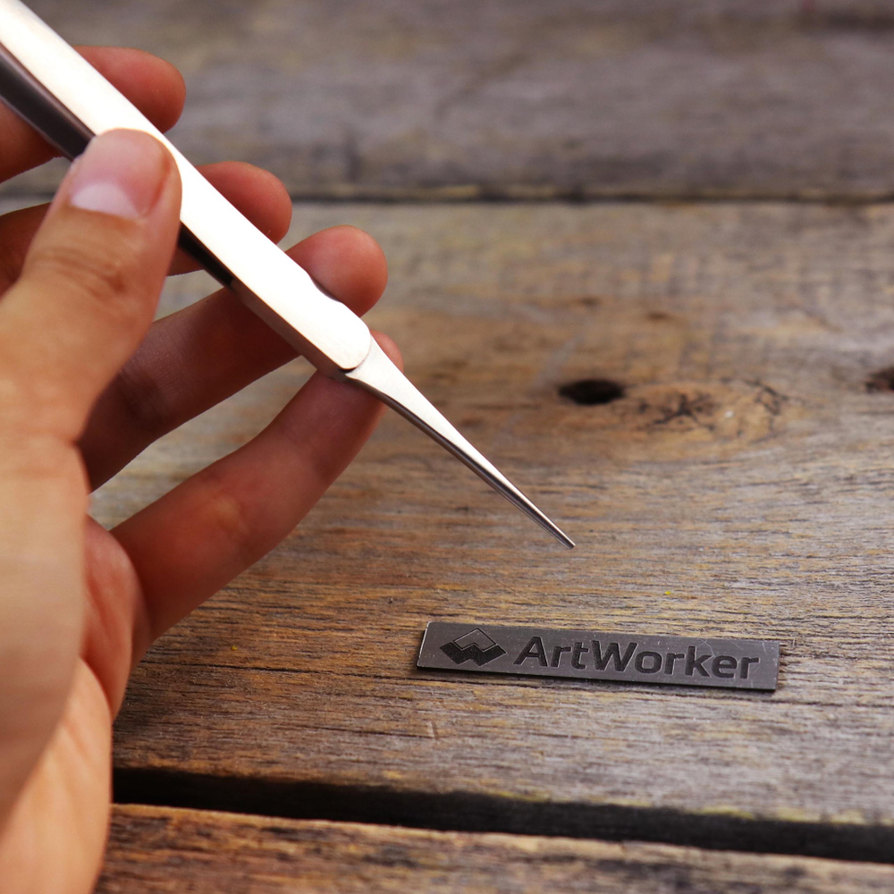 Пинцет для мозаики прямой, 160 мм, ArtWorker