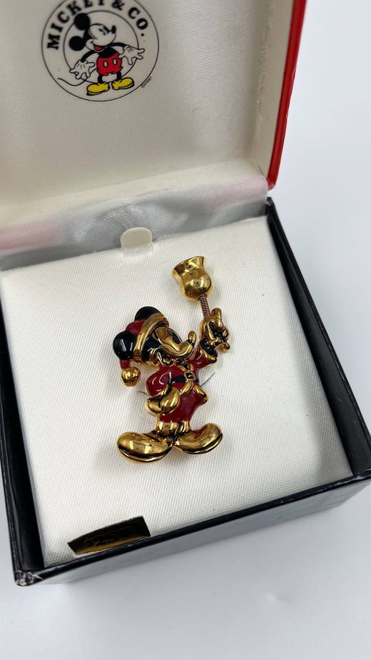 Брошь Микки Маус с колокольчиком Disney Napier