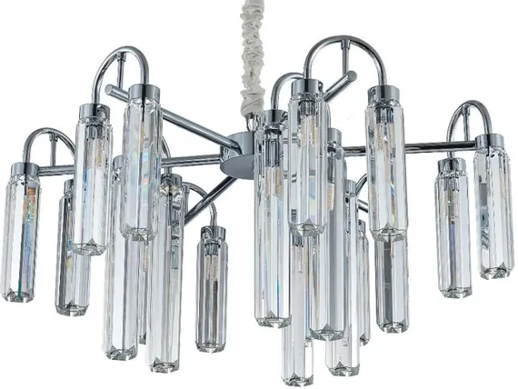 Подвесная люстра 4520 4526+3/C chrome new Newport