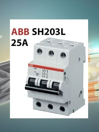 Автоматический выключатель SH203L C25 3-полюсный (2CDS243001R0254)