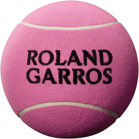 Мяч для автографов Wilson Roland Garros Jumbo Ball 9" Pink