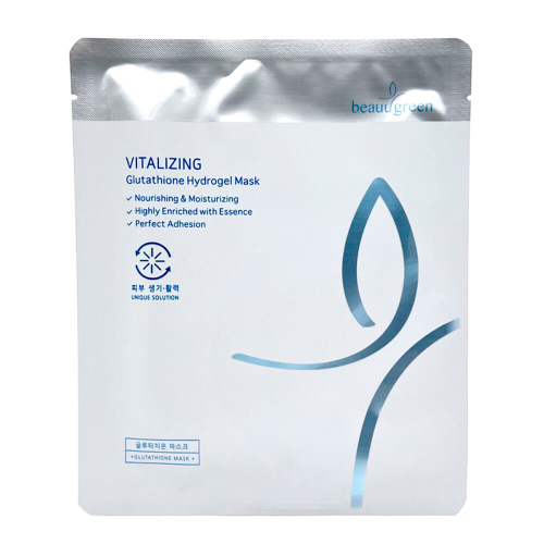 Гидрогелевая маска осветляющая с глутатионом BeauuGreen Vitalizing Glutathione Hydrogel Mask