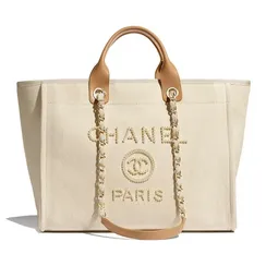 Сумка Chanel Shopping бежевый
