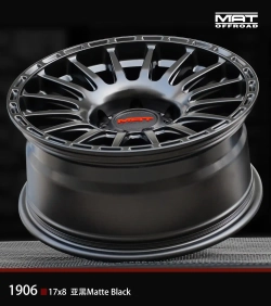 Диск колёсный литой MAT offroad 1906 R17 8,0 ЕТ15 Matte Black