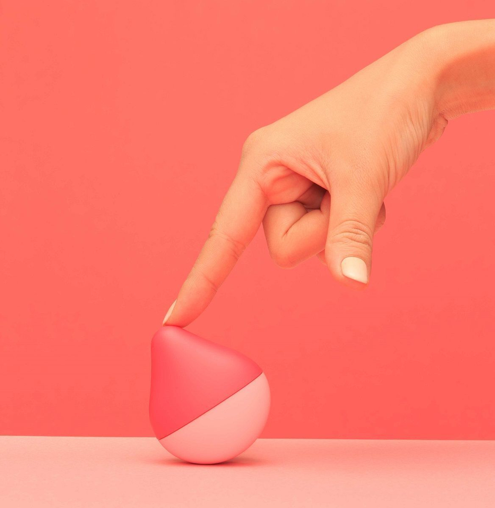 Нежный вибромассажер MINI UME ANZU VIBRATOR (Цвет: розовый)