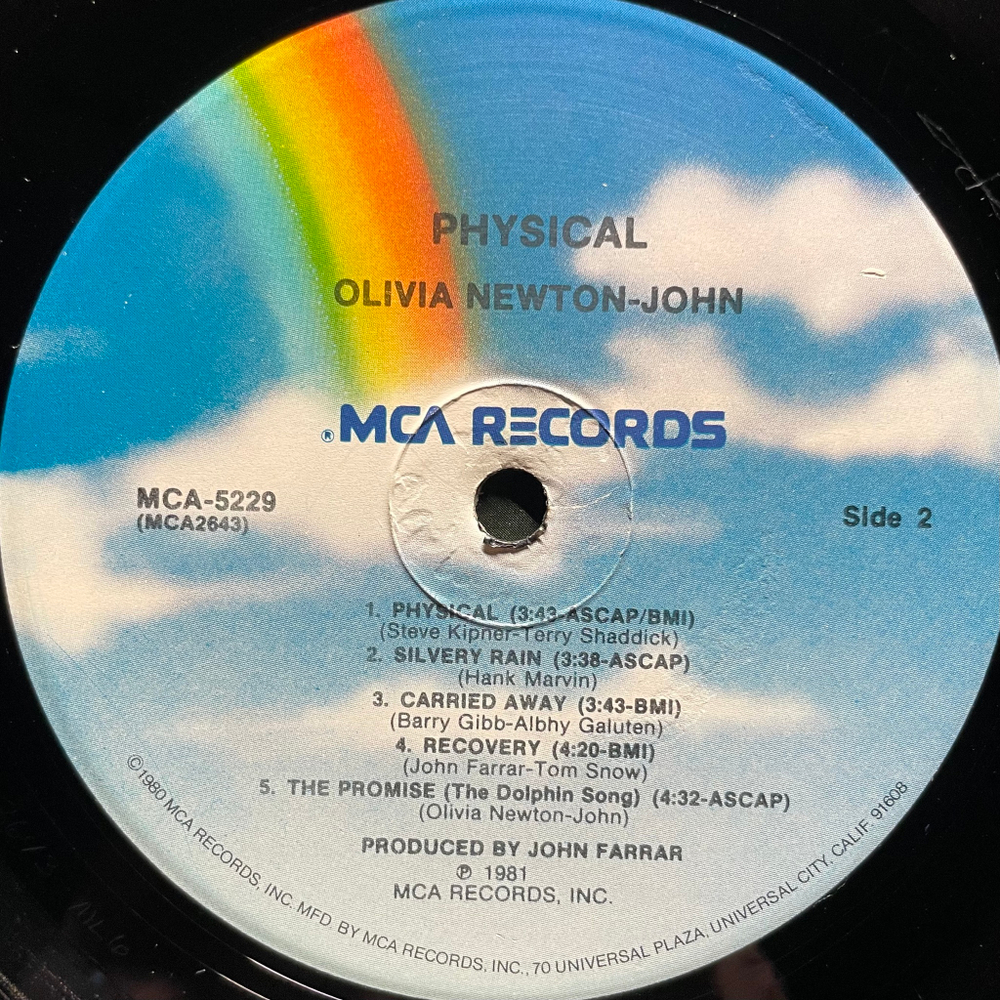 Виниловая пластинка Olivia ‎– Physical LP