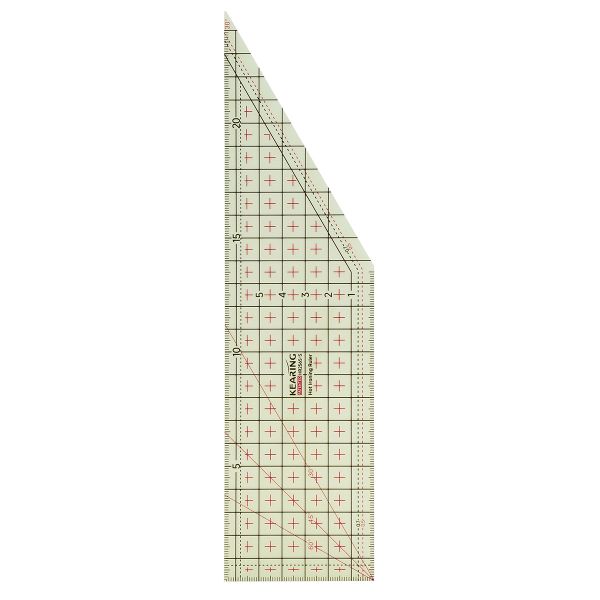 Линейка / лекало для глажки термостойкая  25х6.5 см, Kearing, HR2565-S