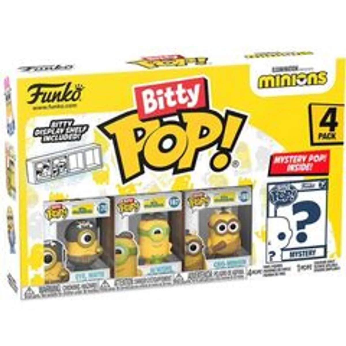 Funko Bitty POP! Minions 4 Pack Series 1