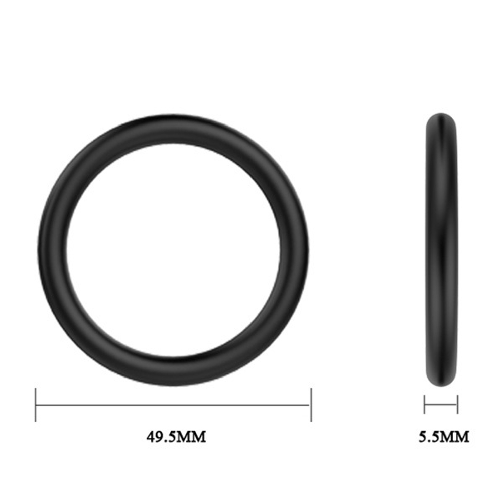 Набор из 3 эрекционных колец 4см, 5см и 6см Baile Ring Rubbet Set BI-026013