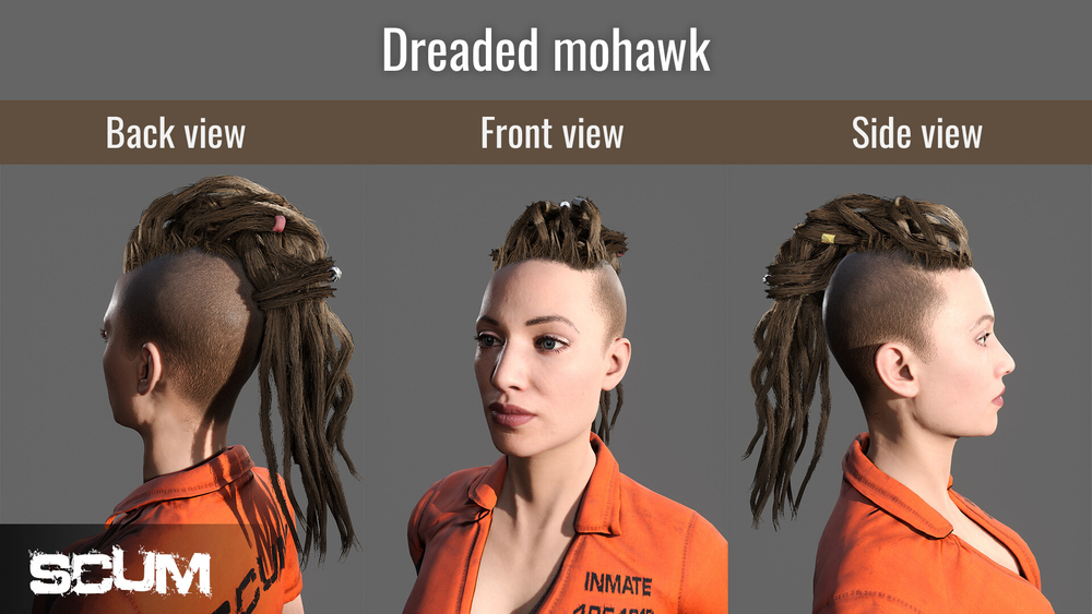 SCUM - Female Hair Pack (для ПК, цифровой код доступа)