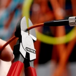 Кусачки боковые для световодов оптоволоконного кабеля 160 мм Knipex 72 51 160
