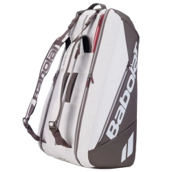 Сумка теннисная Babolat RH9 Pure Wimbledon - white/brown