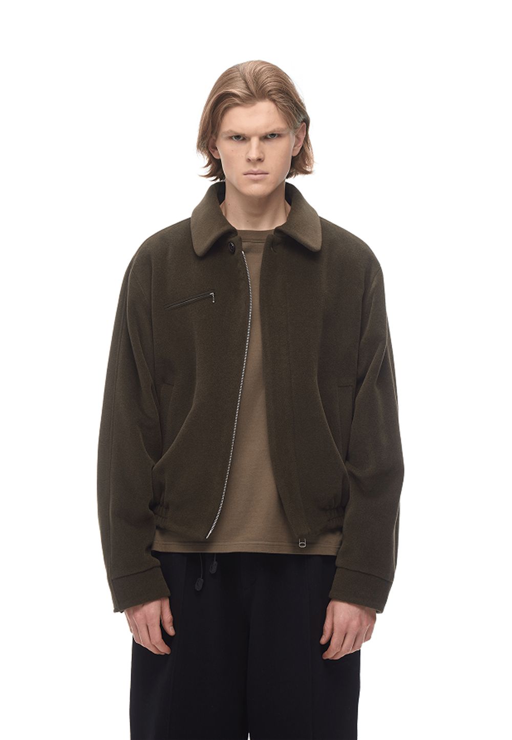 Бомбер Khaki Wool Jacket