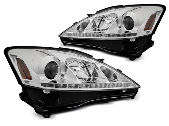 Передние фары CHROME DRL для Lexus IS 2(II)