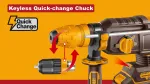 Аккумуляторный перфоратор BL 20В, 2,5Дж, 2хАКБ 4Ач и ЗУ SUPER INGCO CRHLI202689 INDUSTRIAL