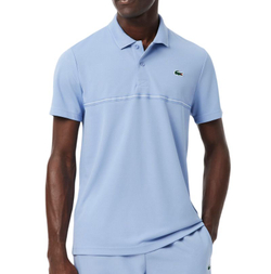 Теннисное поло Lacoste Ultra Dry Print Sport - aphylla