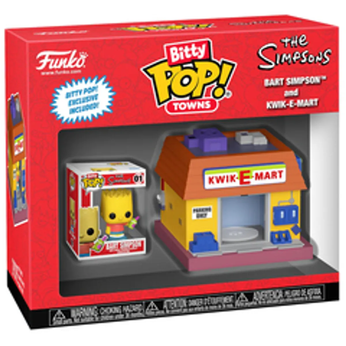 Funko Bitty POP! Towns Simpsons: Bart Simpson and Kwik-E-Mart