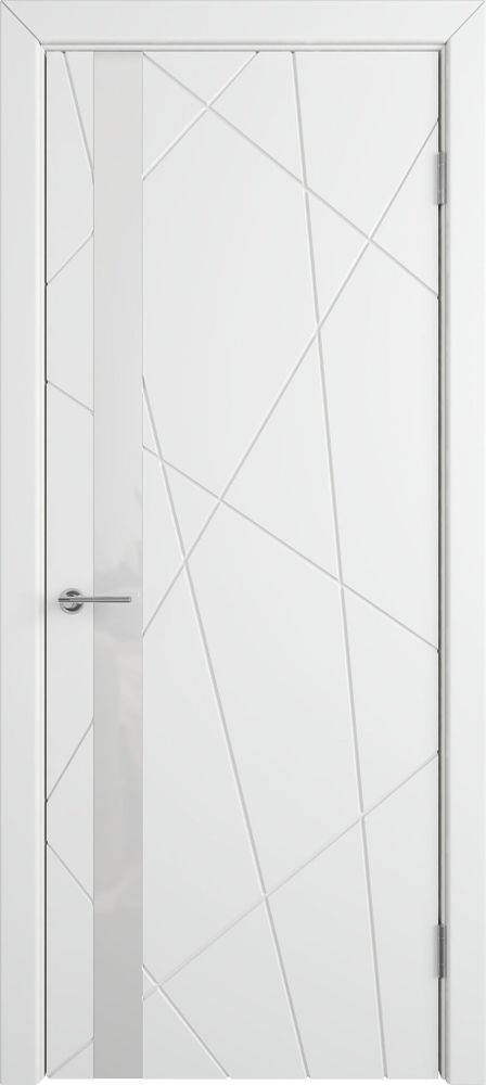 Дверь Flitta / Polar / White Gloss / Владимирские двери Дверь Flitta / Polar / White Gloss / Владимирские двери