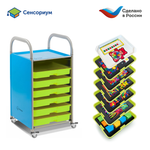 Комплект счетного материала для детского сада (с системой хранения) Learning Resources MS0110