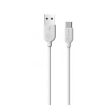 Кабель Borofone BX14 USB-Type-C 3A 2м PVC White