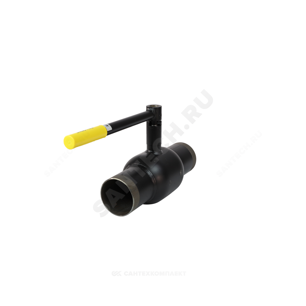 Кран шаровой сталь 09Г2С Ballomax КШТ 60.102 Ду 80 Ру25 п/привар L=370мм BROEN КШТ 60.102.080.А.25