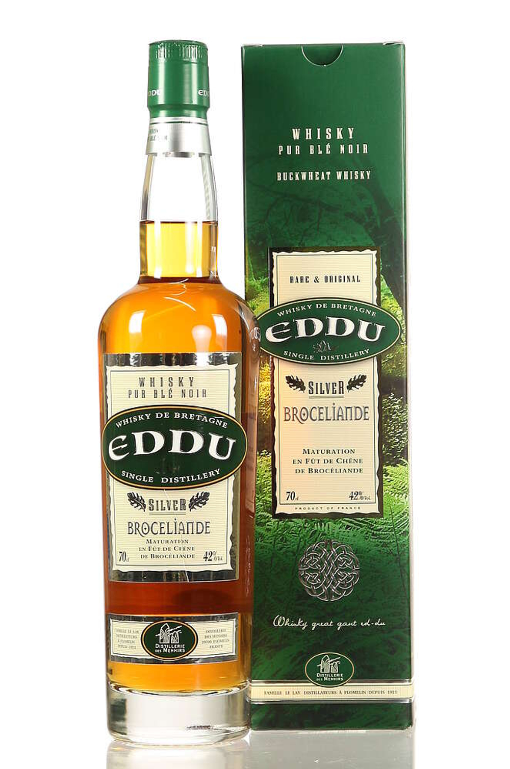 Виски Eddu Silver Whisky de Bretagne Brocéliande, 0.7 л