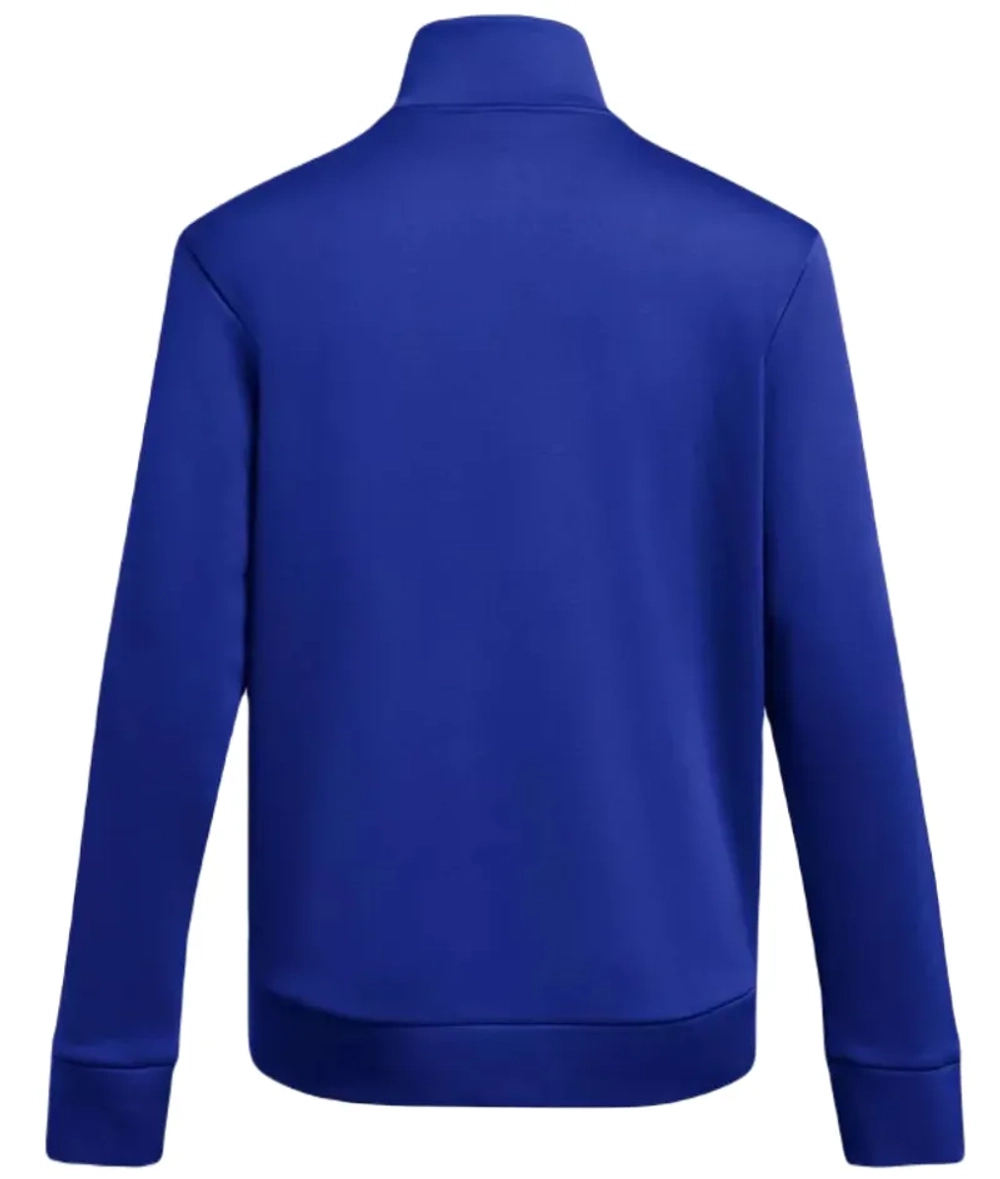 Женская теннисная куртка Under Armour Women's Armour Fleece QZ - blue
