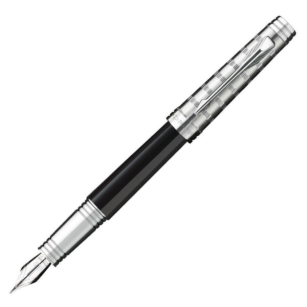 Parker Premier Custom F561 Tartan ST перо золото 18Ct F (S0887890)