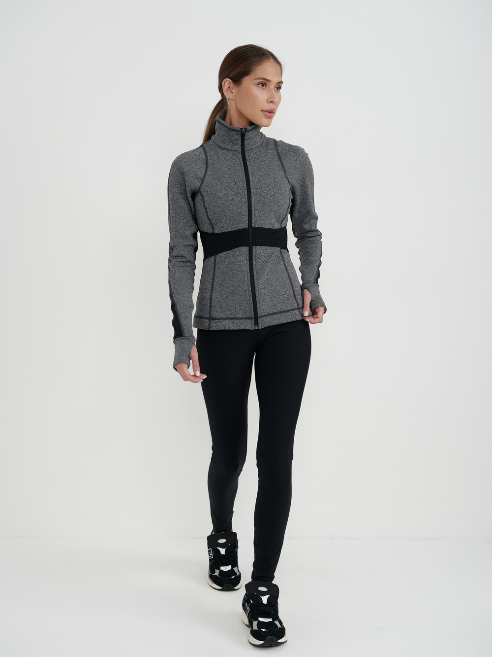 Олимпийка на молнии «Sinner Warm Grey»